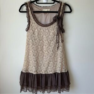 A'Reve Elegant Cream Dress